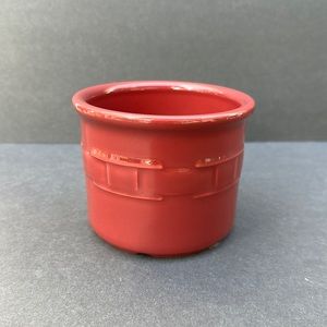 Longaberger one pint salt crock